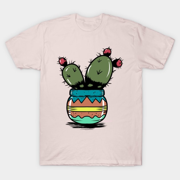 Prickly Bitch T-Shirt by MonicaLaraArt